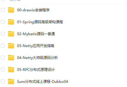 Suns架构师之路分布式系列课程(SpringMybatisNettyRPC)